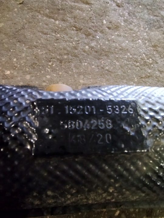Труба заборник выхлопных газов MAN D0836 51152015326, фото 2