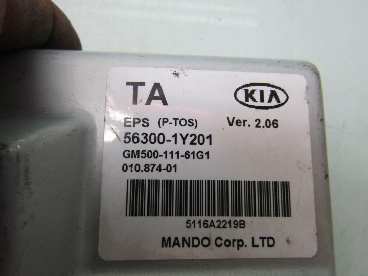 БЛОК УПРАВЛЕНИЯ ЭУР KIA PICANTO II 11 г., фото 3
