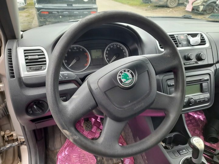 SKODA FABIA II РУЛЬ AIRBAG ВОДИТЕЛЯ, фото 9