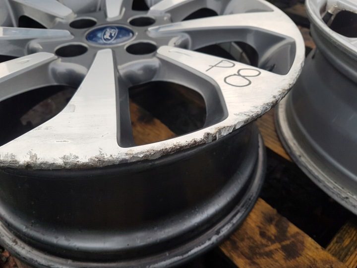 Литой диск Ford OE H1BJ-1007-B1A 6.5" x 16" 4x108 ET 47,5, фото 2