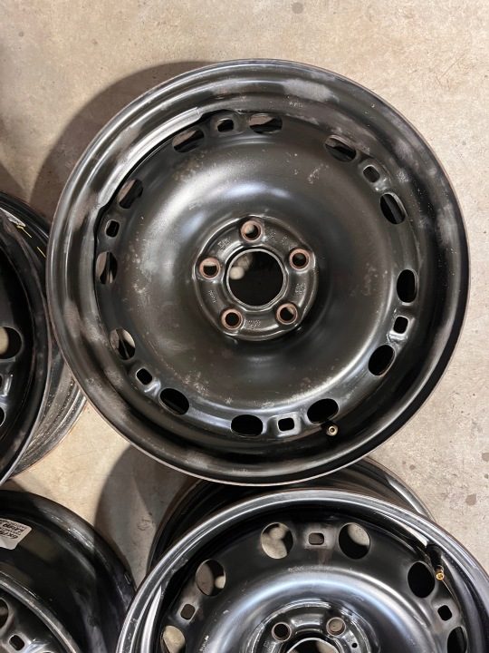 4× Штампованный диск Volkswagen OE VW FOX GOLF POLO IV V VI SKODA FABIA 6.0" x 15" 5x100 ET 38, фото 7