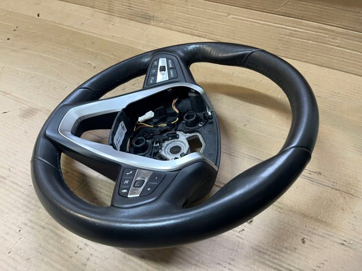 BMW 3 G20 G21 Руль кожа кожаная мультифункциональная ОРИГИНАЛ, фото 8