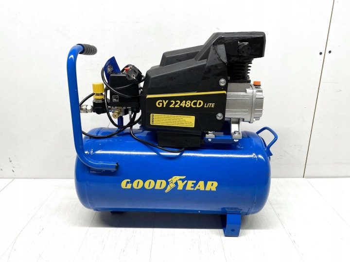 Компрессор Электрический Goodyear GY2248 Lite 24L – 2 Л.С., 230 В 8 бар, фото 5