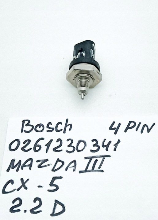 W-wa 0261230341 OE ДАТЧИК ДАВЛЕНИЯ ТОПЛИВА В МОЛДИНГЕ ТОПЛИВНОГО 4 пин, фото 2