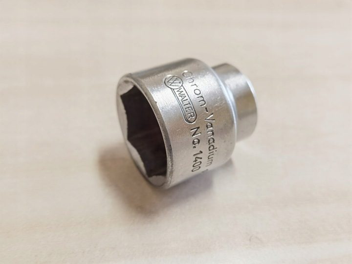 Насадка 1/2" 6-kątna WALTER №. 1400 30 мм, фото 1