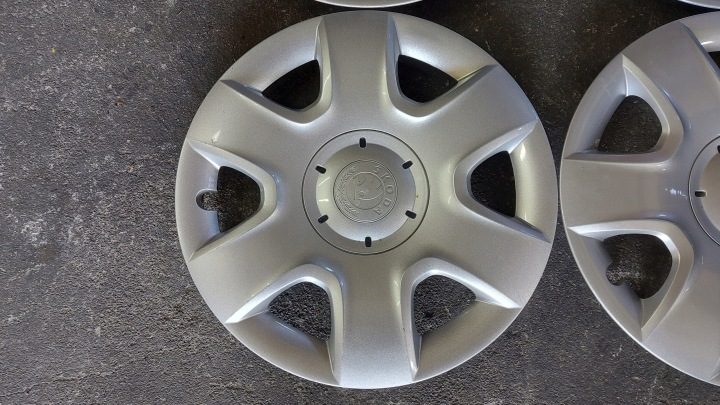 4× Колпак Skoda OE Оригинальный 15", фото 3