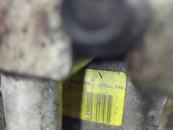 КОМПРЕССОР КОНДИЦИОНЕРА 2S6H-19D629-AA FORD FIESTA MK5 MK6 1.3, фото 7