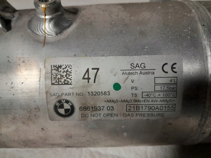BMW 7' G11 РЕСТАЙЛИНГ БАК ДАВЛЕНИЯ ВОЗДУХА 6861937, фото 2