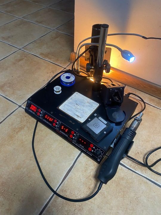 Паяльник 2w1 (на горячий воздух и контактный) Stamos Soldering 75 Вт, фото 8