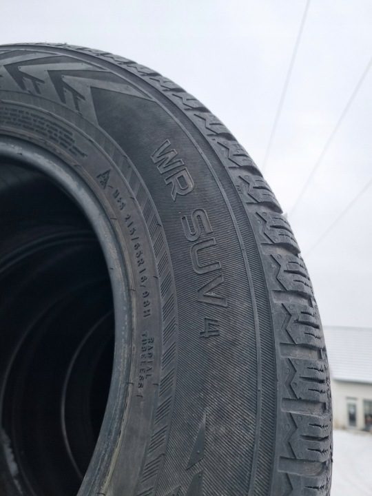 Шина зимняя Nokian Tyres WR ВНЕДОРОЖНИК 4 215/65R16 98 H сцепление на снегу (3PMSF), фото 5