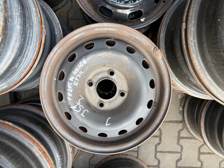 Штампованный диск Citroen OE 5.5" x 14" 4x108 ET 34, фото 1