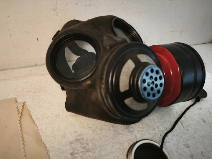 КАПОТ LAKIERNICZA ПОЛНЫЙ PEŁNOTWARZOWA CHEMICZNA PRZECIW ГАЗОВЫЙ Типа, фото 11
