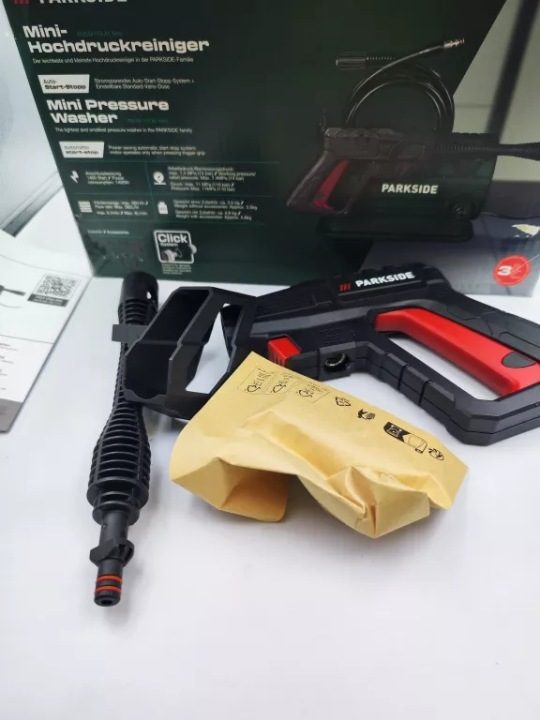 PARKSIDE MINI МОЙКА ВЫСОКОГО ДАВЛЕНИЯ КОМПАКТНАЯ КОМПЛЕКТ PHDM 110 A1 MINI, фото 5