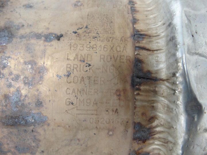 ФИЛЬТР ТВЕРДЫХ ЧАСТИЦ DPF GJ32-5G267-AF LAND ROVER JAGUAR 2.0 дизель, фото 4
