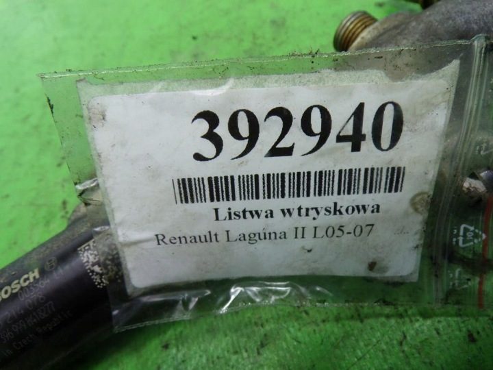 RENAULT LAGUNA II РЕСТАЙЛИНГ 1.9 DCI ТОПЛИВНАЯ РАМПА 8200396999, фото 5