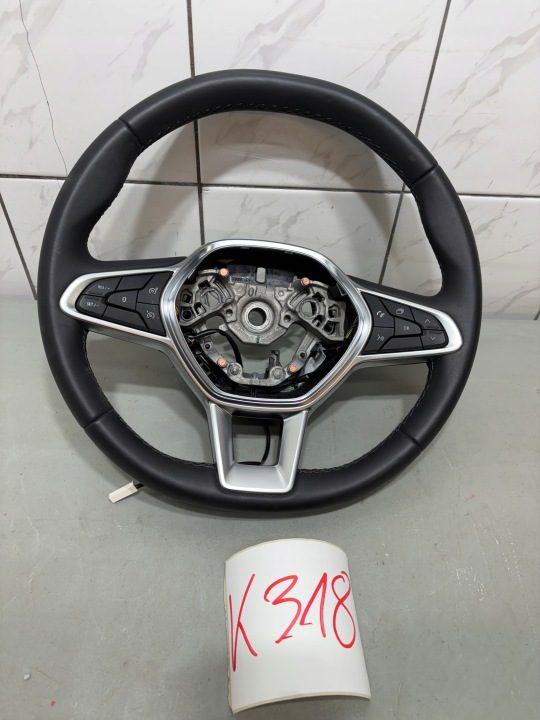 Руль мультифункциональный Renault Clio V Captur II 484004754R K318, фото 1