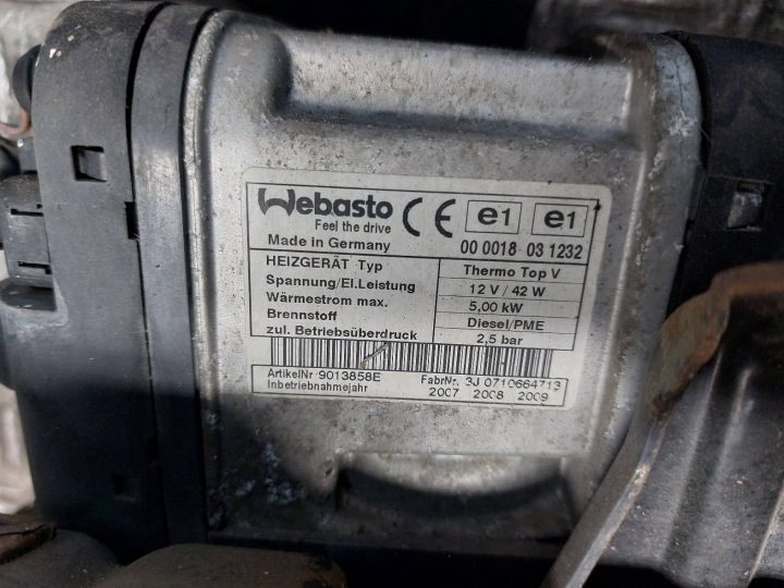 WEBASTO АВТОНОМНЫЙ ОТОПИТЕЛЬ TOURAN I ДИЗЕЛЬ 1K0815065AG THERMO TOP V, фото 4