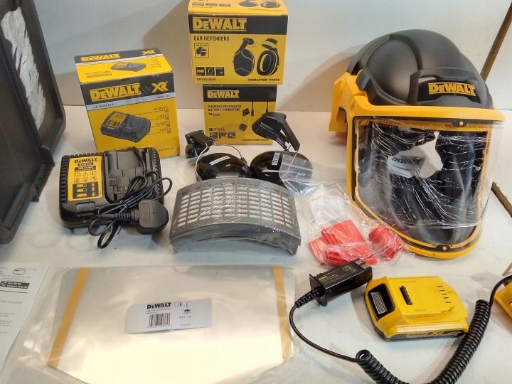 DeWalt DXPGH2SB21 Полумаска oczyszczająca воздух сварочный P3 18 В 2Ah, фото 8