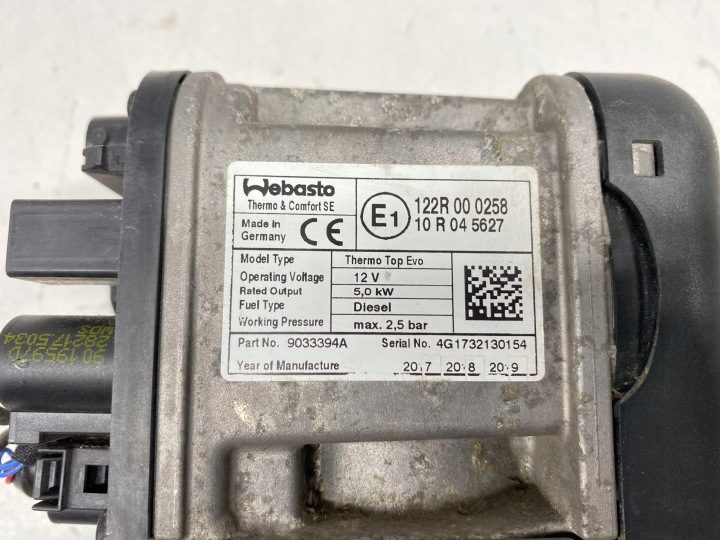 Подогреватель Webasto печка Thermo TOP EVO дизель VW Golf 7 VII Audi Seat Skoda, фото 4