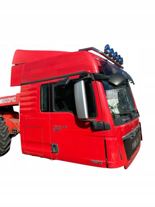 КАБИНА MAN TGX EURO6 440 л.с. В СБОРЕ РЕШЕТКА КАПОТ КОНДИЦИОНЕР СТОЯНОЧНЫЙ, фото 5