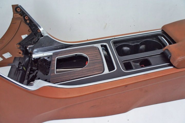 SV134 Jaguar XF II X260 ^ Центральный тоннель Кожа Коричневая, фото 6