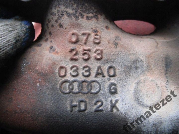 AUDI A4 A6 2,4 2,8 ВЫПУСКНОЙ КОЛЛЕКТОР 078253033AO, фото 2