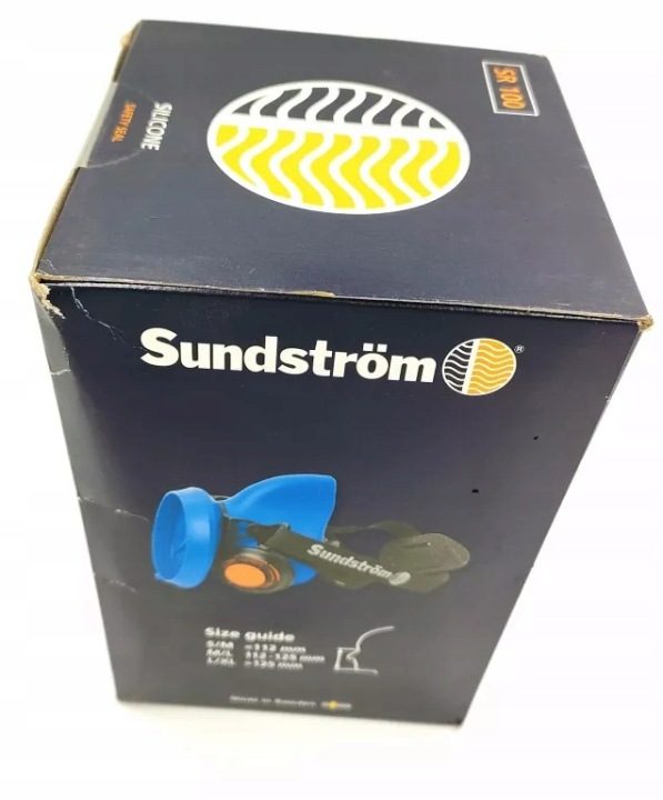 Полумаска Sundstrom противопылевая M трехслойная с клапаном вентиляционным, фото 6