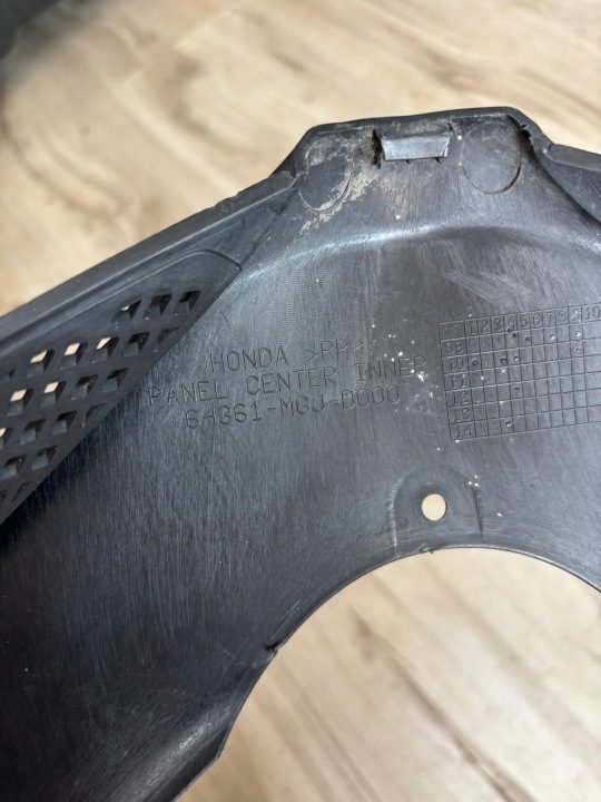 КОМПЛЕКТ ЗАЩИТ WEWNĘTRZYCH ДЕФЛЕКТОРЫ L+P HONDA CBF1000FA CB100F SC64, фото 4