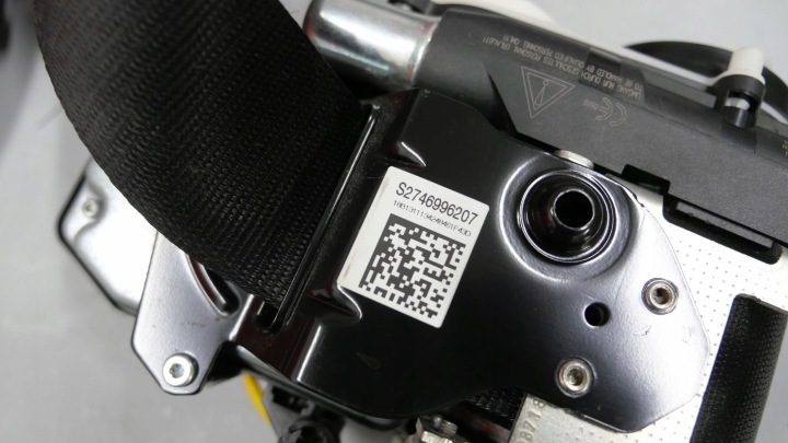 BMW X3 G01 X4 G02 РЕМЕНЬ БЕЗОПАСНОСТИ НАТЯЖИТЕЛЬ ПРАВЫЙ ПЕРЕДНИЙ 7469962, фото 10