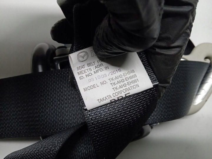 РЕМЕНЬ БЕЗОПАСНОСТИ ЛЕВЫЙ ПЕРЕДНИЙ MAZDA 6 III GJ, фото 4