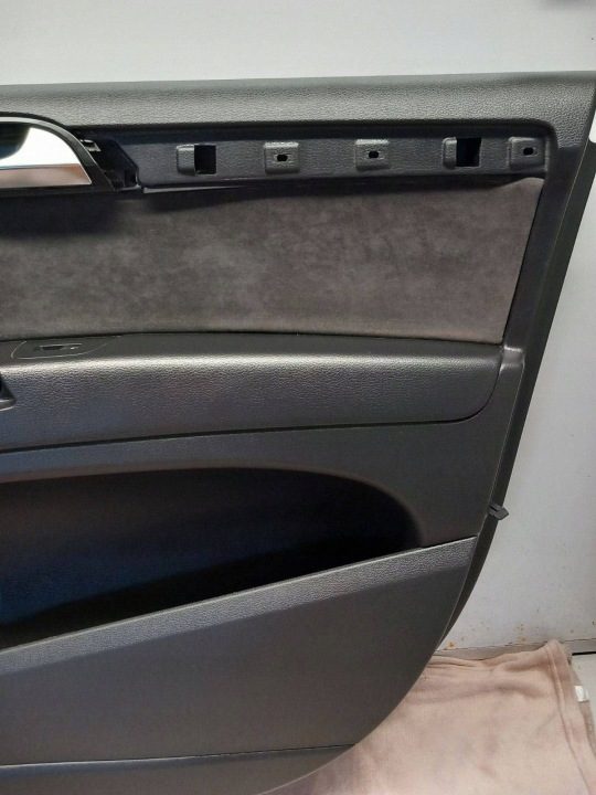 ОБШИВКА ДВЕРИ ПЕРЕДНЯЯ ПРАВАЯ AUDI Q7 4L РЕСТАЙЛИНГ АЛЬКАНТАРА, фото 5
