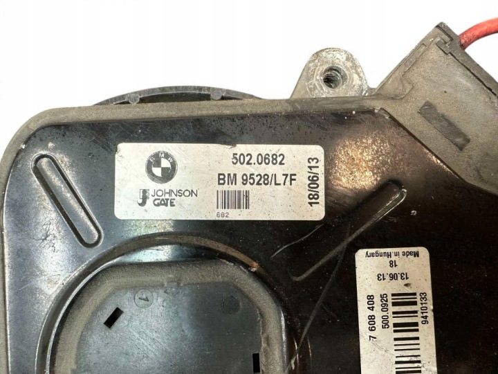 BMW 3 F30 F35 F31 2013 Z передний Вентилятор радиатора кондиционера A/C, фото 5