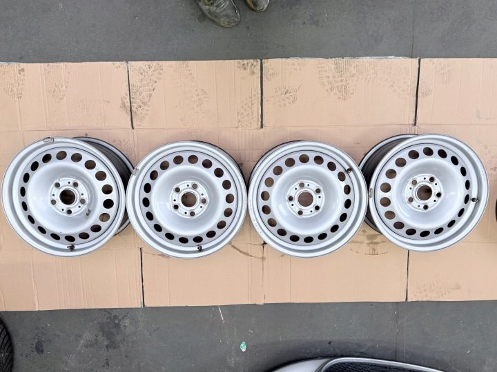 Штампованный диск Volkswagen OE 5QA601027 _/B 6.5" x 16" 5x112 ET 48, фото 1