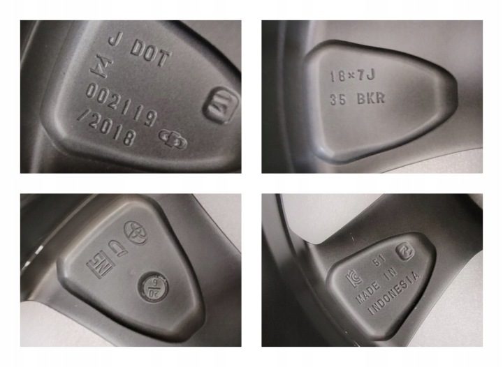 Литой диск Toyota OE 002119/2018 7.0" x 18" 5x114.3 ET 35, фото 14