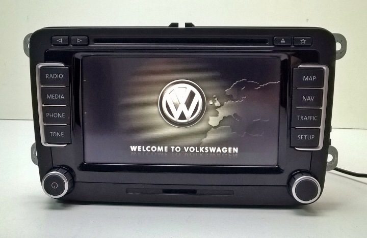 VW RNS 510 PASSAT B7 CC TIGUAN GOLF МАГНИТОЛА НАВИГАЦИЯ EU OE 1T0035686E, фото 1