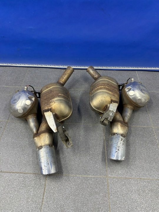 Audi A6 A7 S6 4G 4G0 глушитель активный 4G0253611N, фото 1
