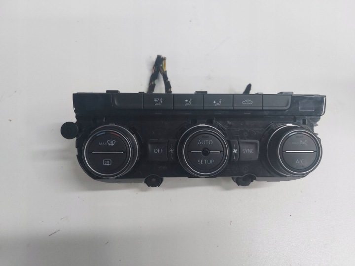 VW GOLF VII 7 12 г.> БЛОК УПРАВЛЕНИЯ ПЕЧКОЙ КОНДИЦИОНЕРА 5G0907044T ЕВРОПА, фото 1