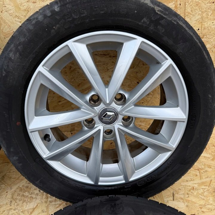 КОЛЕСА ЛИТЫЕ ДИСКИ ШИНЫ RENAULT MEGANE IV 16” 403002460R 205/55 r16, фото 5