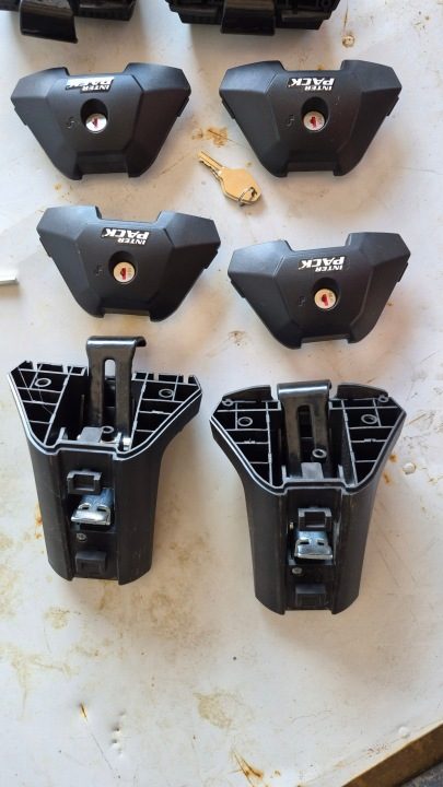 Inter Pack Virgo IR 120 G2 багажник на крышу рейлинги серебристые 75 кг T-profil, фото 5