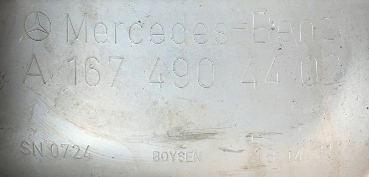 Компл. выхлоп Mercedes GLE W167 внедорожник 350i 1, фото 2