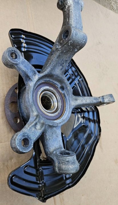 Правый передний поворотный кулак со ступицей Mercedes W117 W176 W246 A2464210820, фото 8