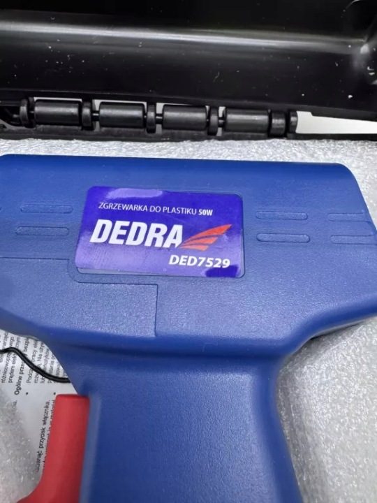 Zgrzewarka для пластика DEDRA 50W 500 ST. C 200 штук zszywek 0,6-0,8 мм, фото 2