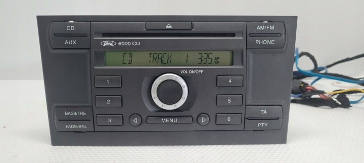 Автомагнитола Ford 6000CD 2-DIN, фото 1