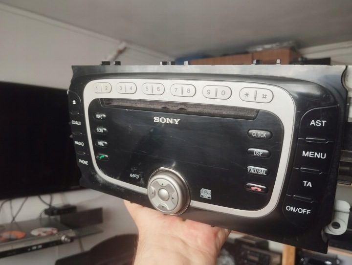 МАГНИТОЛА CD FORD SONY FOCUS MK2 C-MAX 7M5T-18C939-JD, фото 3