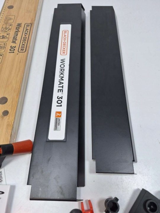 Складной стол слесарный Workmate 160 кг 610x341mm Black&Decker WM301, фото 16