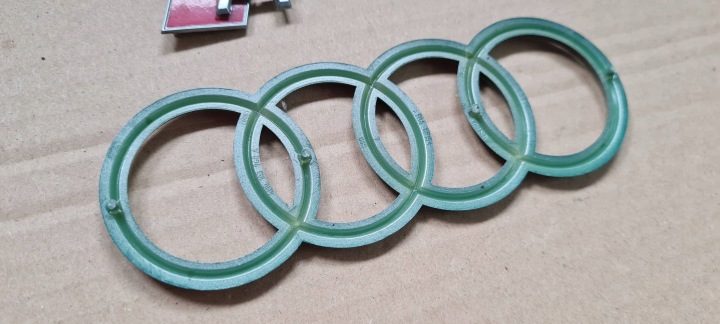 RS5 8W рестайлинг S5 эмблема логотип крышки двигателя Audi RS 4H0103940A RS4 B9, фото 7