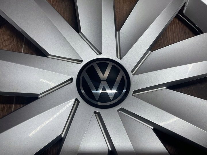 Колпак Volkswagen OE Оригинальный 16" серебристый, фото 3