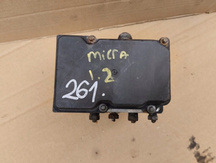 ГЛАВНЫЙ ТОРМОЗНОЙ ЦИЛИНДР ABS NISSAN MICRA K12 1.2 16V 0265231341 47660-AX600, фото 6