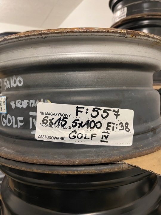 Штампованный диск Südrad AUDI A3 SEAT LEON SKODA OCTAVIA VW GOLF 6.0" x 15" 5x100 ET 38, фото 8