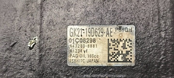 КОМПРЕССОР КОНДИЦИОНЕРА GK21-19D629-AE FORD TRANSIT MK8, фото 7